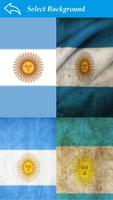 برنامه‌نما Argentina Flag Letter Alphabet & Name عکس از صفحه