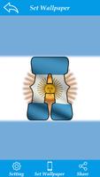 Argentina Flag Letter Alphabet & Name gönderen