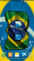 Brazil Flag Letter Alphabet & Name capture d'écran 2