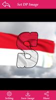 Indonasia Flag Letter Alphabet & Name capture d'écran 1