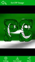 Pakistan Flag Letter Alphabet & Name capture d'écran 1