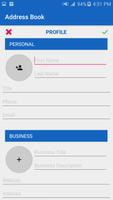 Address book and business card contacts screenshot 2