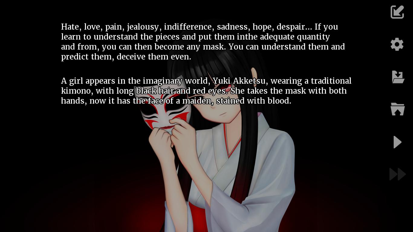 Winter's empty mask - Visual Novel for Android - APK Download