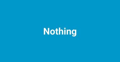 پوستر Nothing