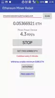 ETH Miner Robot Cartaz