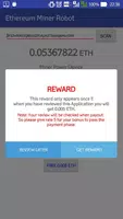 ETH Miner Robot imagem de tela 1