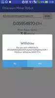 ETH Miner Robot imagem de tela 2