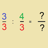 Division of fractions أيقونة