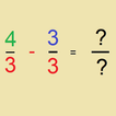 Subtracting fractions