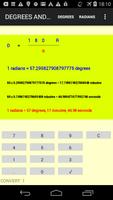 RADIANS AND DEGREES скриншот 1