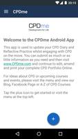 CPD Portfolio Builder - CPDme Affiche