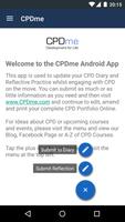 CPD Portfolio Builder - CPDme 截圖 1