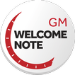 GM WELCOME NOTE