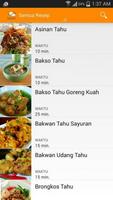 Resep Masakan Tahu capture d'écran 1