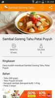 2 Schermata Resep Masakan Tahu