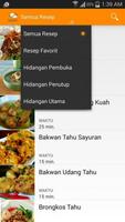 Resep Masakan Tahu capture d'écran 3