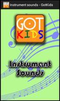 Poster Instrument sounds - GotKids