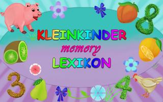 Kleinkinder Lexikon Memory poster