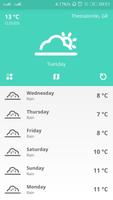Material Weather App 海报