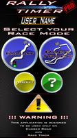Rally Timer Pro پوسٹر
