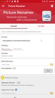 پوستر Picture Renamer: Rename pictures with a timestamp