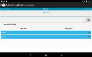 Edurob NAO Controller Screenshot 2