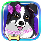 Fancy Puppy Dress Up Game أيقونة