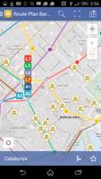 Route Plan Barcelona Metro Map capture d'écran 1