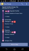 Route Plan Barcelona Metro Map 스크린샷 3