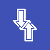 Network speed indicator icon