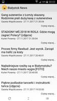 Białystok News screenshot 1