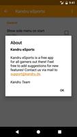 Kandru eSports screenshot 2