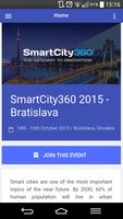 SmartCity360° Summit 2015 Affiche