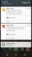 SMS Ticket capture d'écran 1