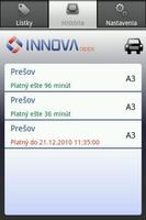 برنامه‌نما SMS Parkovací lístok عکس از صفحه
