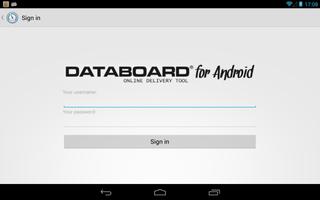 DATABOARD for Android Plakat