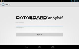 DATABOARD for Android capture d'écran 1