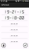GPSClock capture d'écran 3