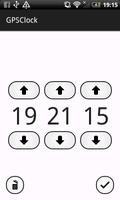 GPSClock capture d'écran 2
