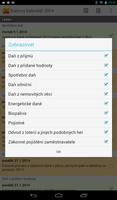 Daňový kalendář 2014 screenshot 3