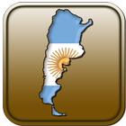 Map of Argentina icône