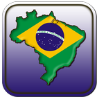 Map of Brazil biểu tượng