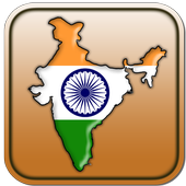 Carte de l'Inde icône