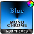 MonoChrome Blue أيقونة