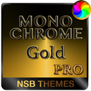 MonoChrome Gold Pro - Theme fo APK