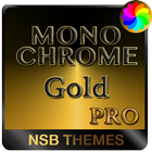 MonoChrome Gold Pro - Theme fo icon