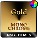 MonoChrome Gold for Xperia APK