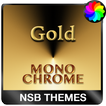 MonoChrome Gold - Xperiaのテーマ
