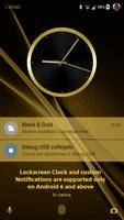Black & Gold Theme for Xperia Ekran Görüntüsü 1