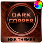 Dark Copper - Theme for Xperia أيقونة